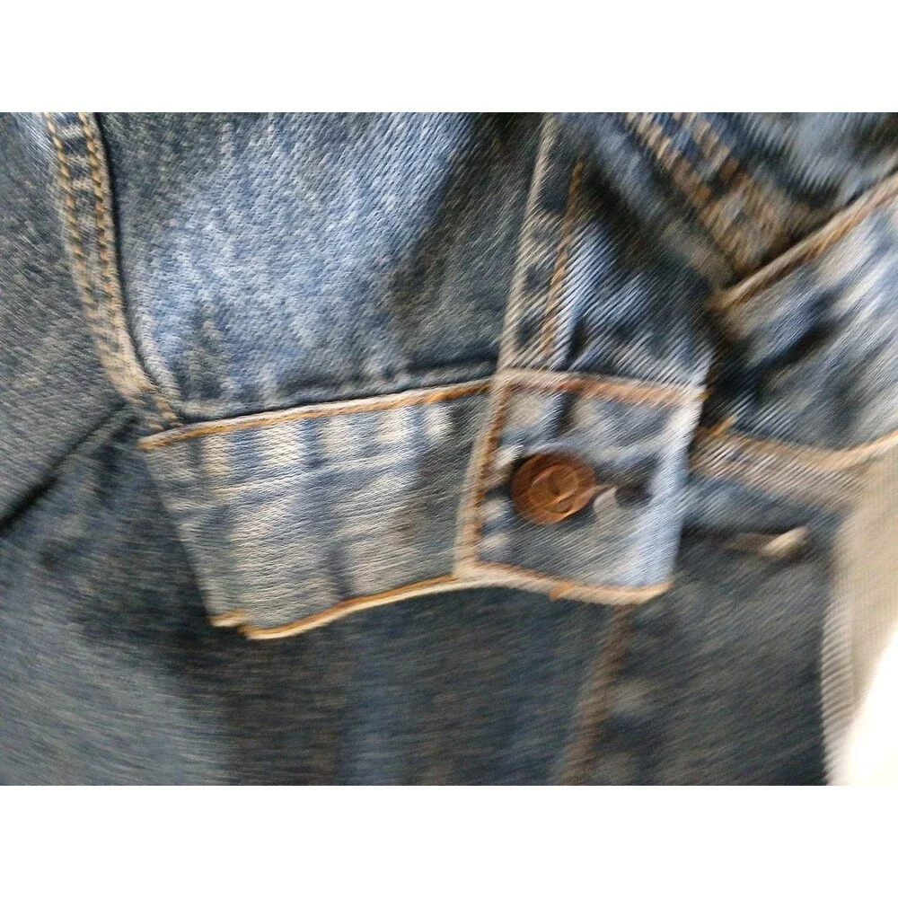 Levi Strauss Signature 1873 Men's Button-Up Denim Trucker Jean Jacket Blue XL
